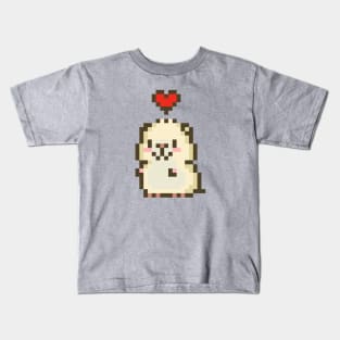 I Love My Cute and Cuddly Pixel Art Hamster Kids T-Shirt